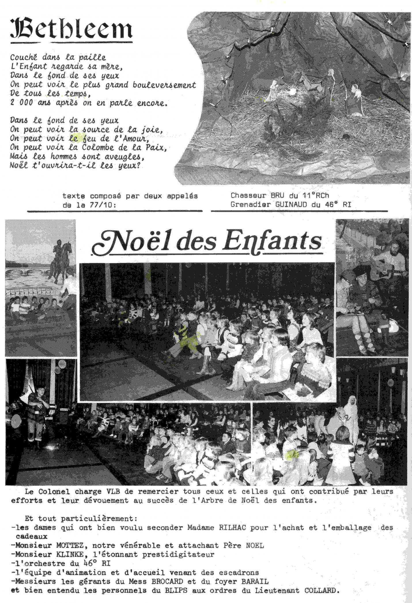 VLB - Souvenirs, souvenirs !